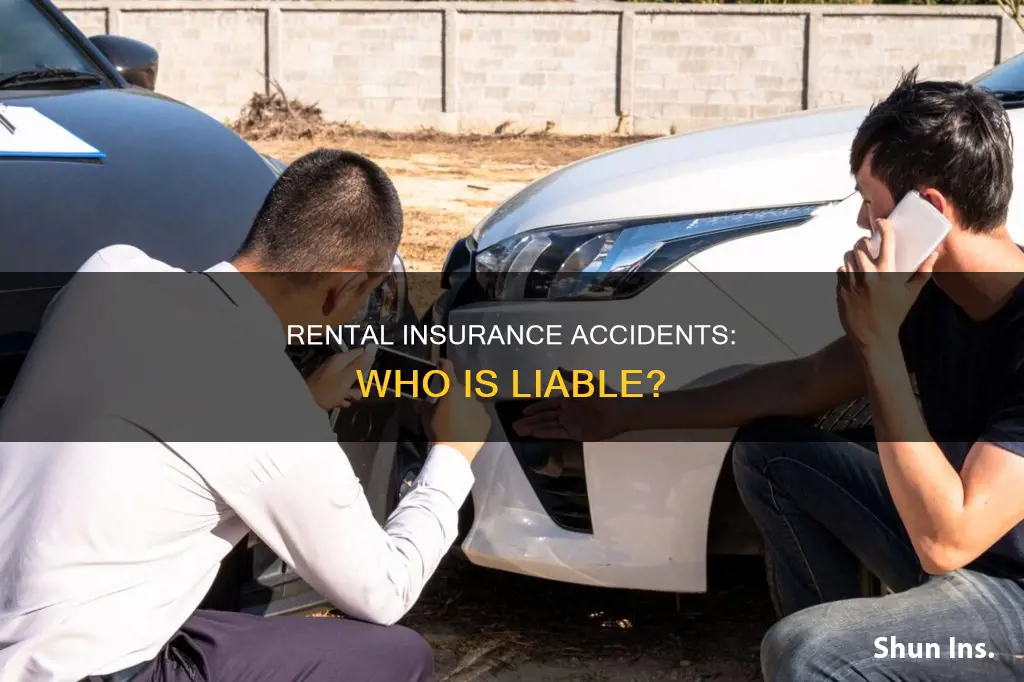 is other party responsible for rental insurance accident
