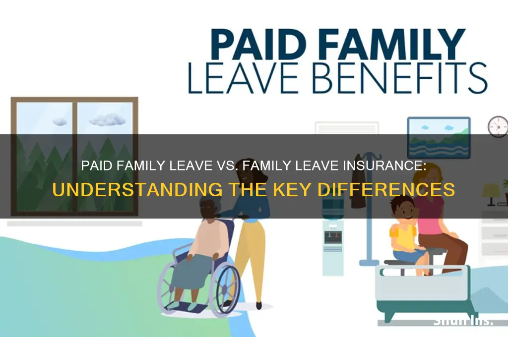 is paid family leave the same as family leave insurance
