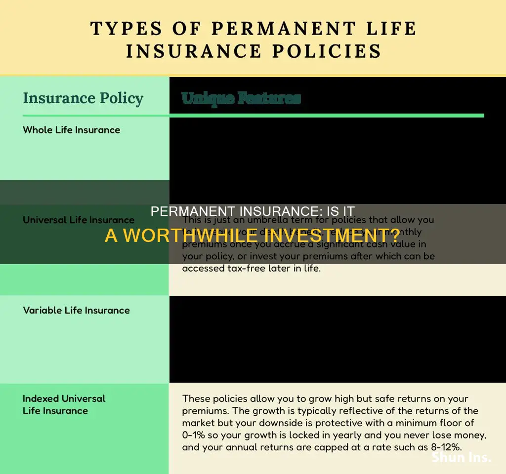 is permanent insurance worth it