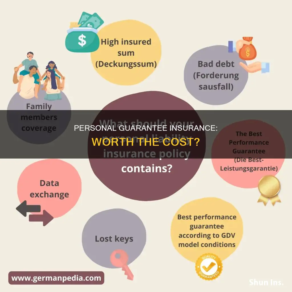 is personal guarantee insurance worth it