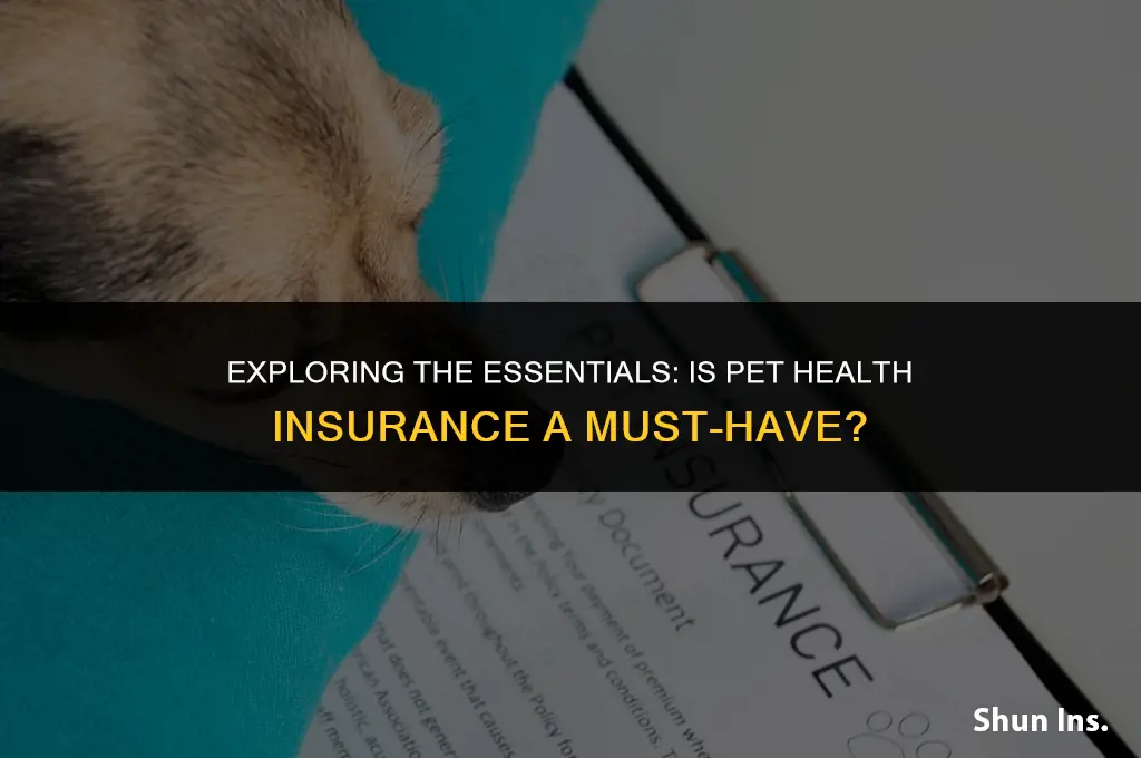 is pet health insurance necessary