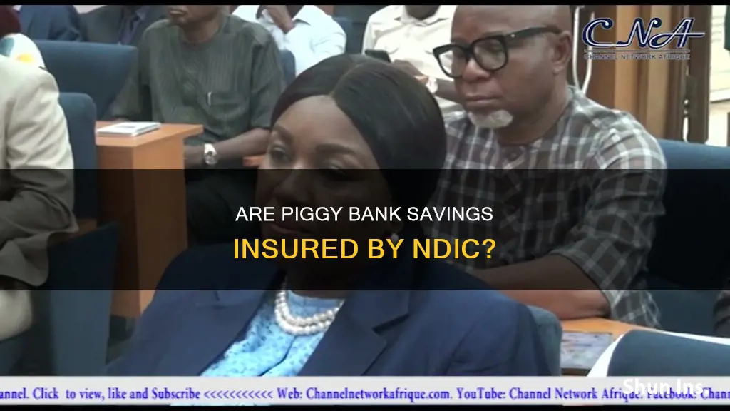 is piggy bank insured by ndic