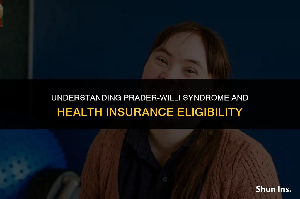is prader willi syndrome qualify you for health insurance