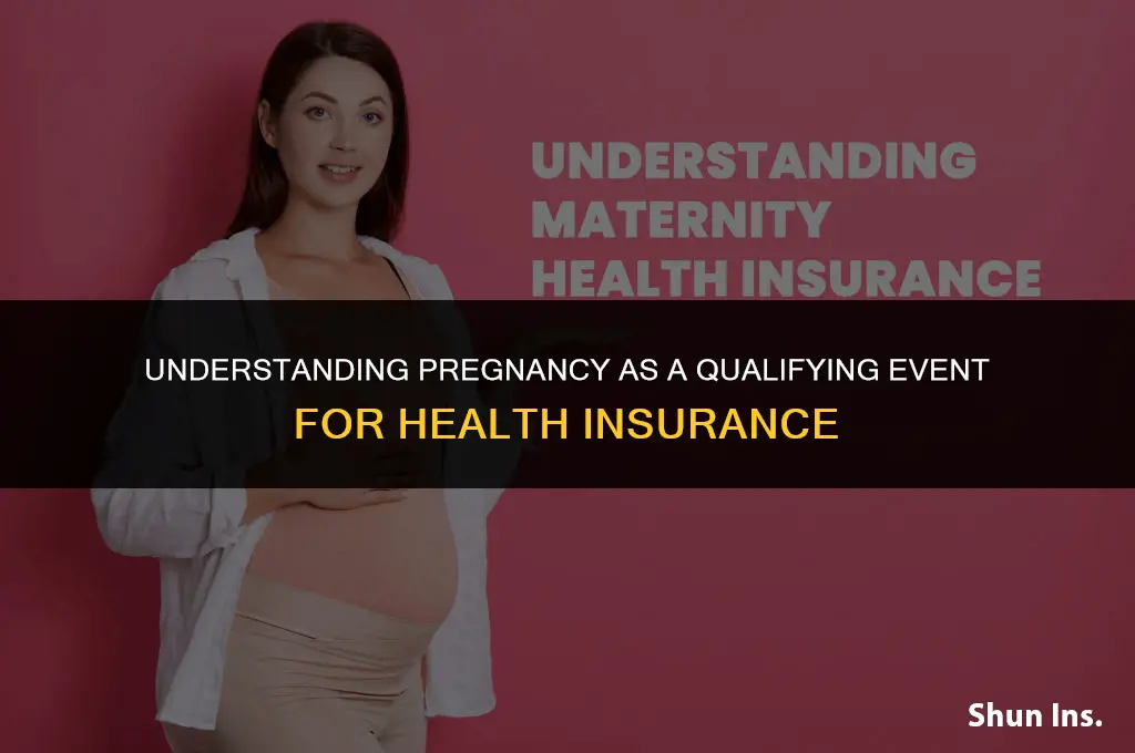 is pregnancy a qualifying event for health insurance