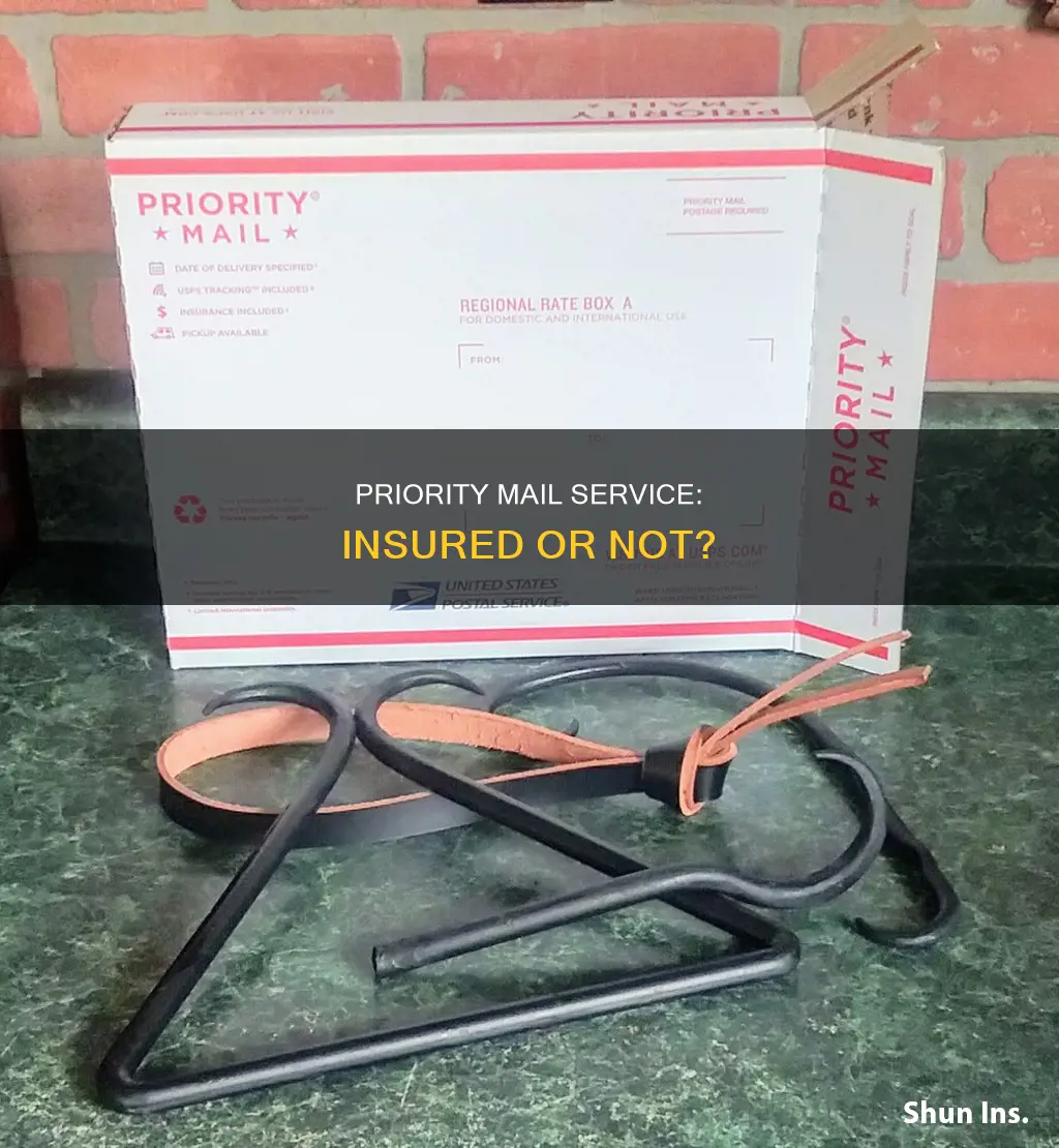 is priority mail service insured