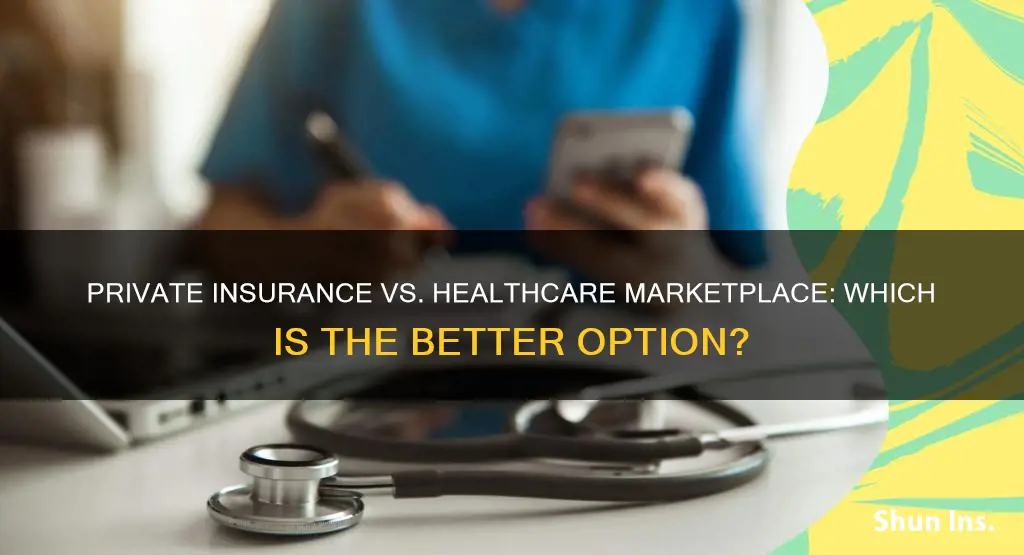 is private insurance or the healthcare marketplace better