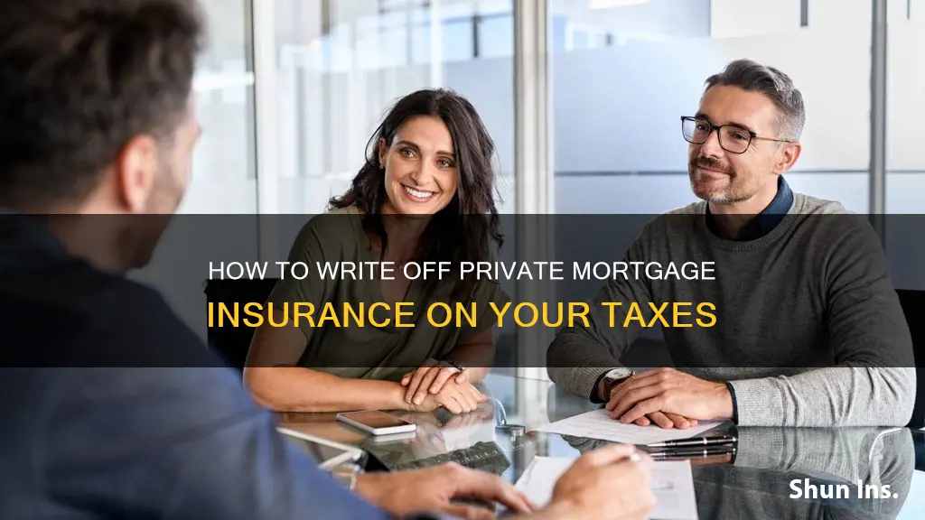 is private mortgage insurance a tax write off