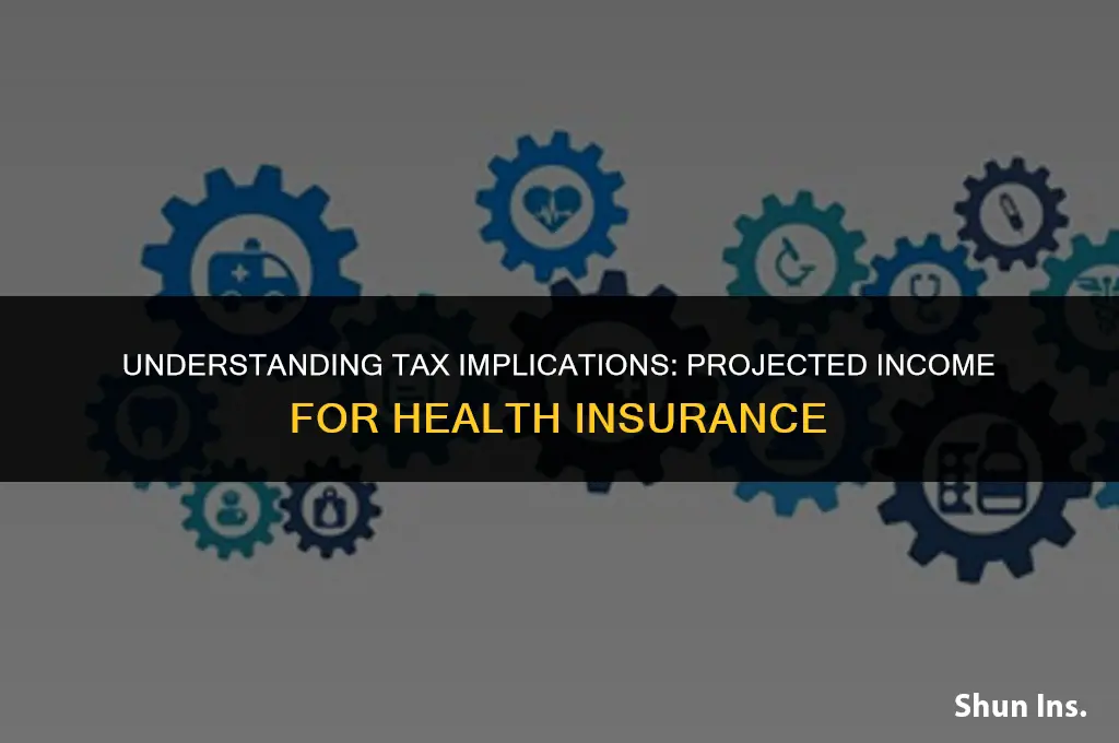is projected income for health insurance taxable income