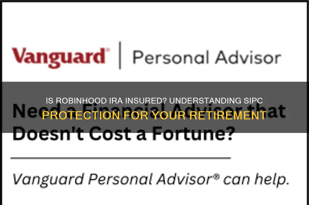 is robinhood ira insured