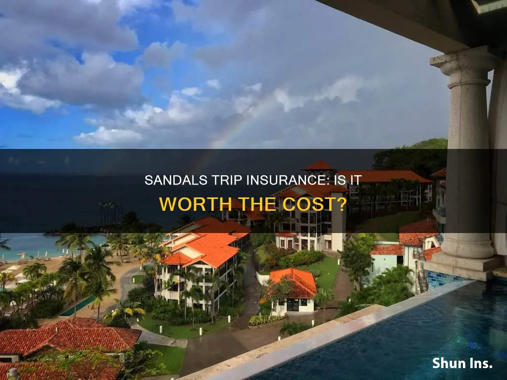 is sandals trip insurance worth it