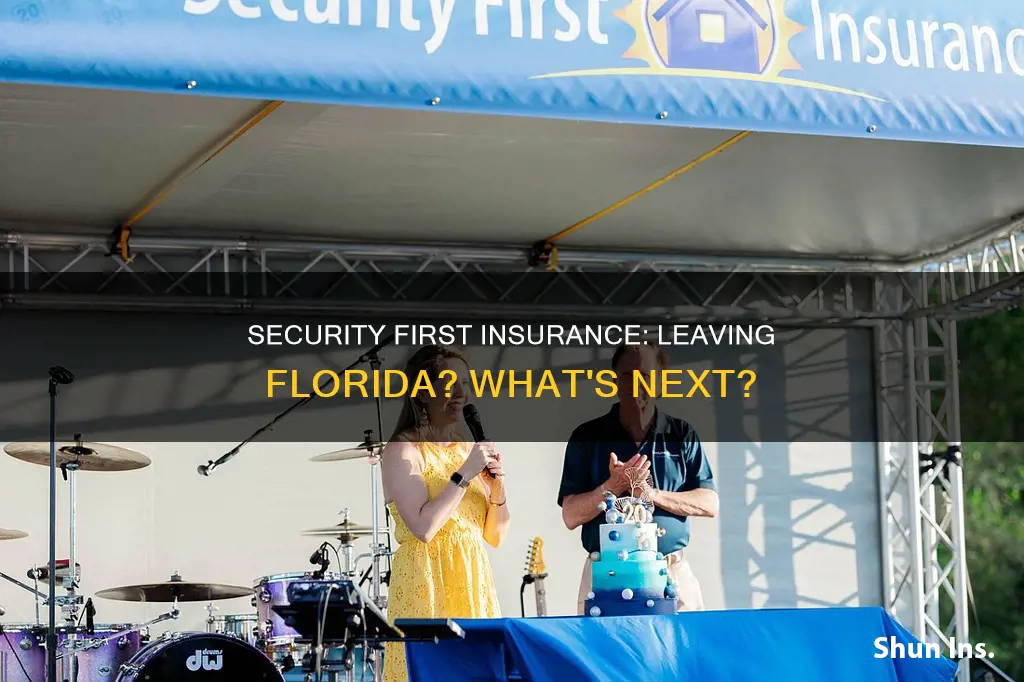 is security first insurance leaving florida