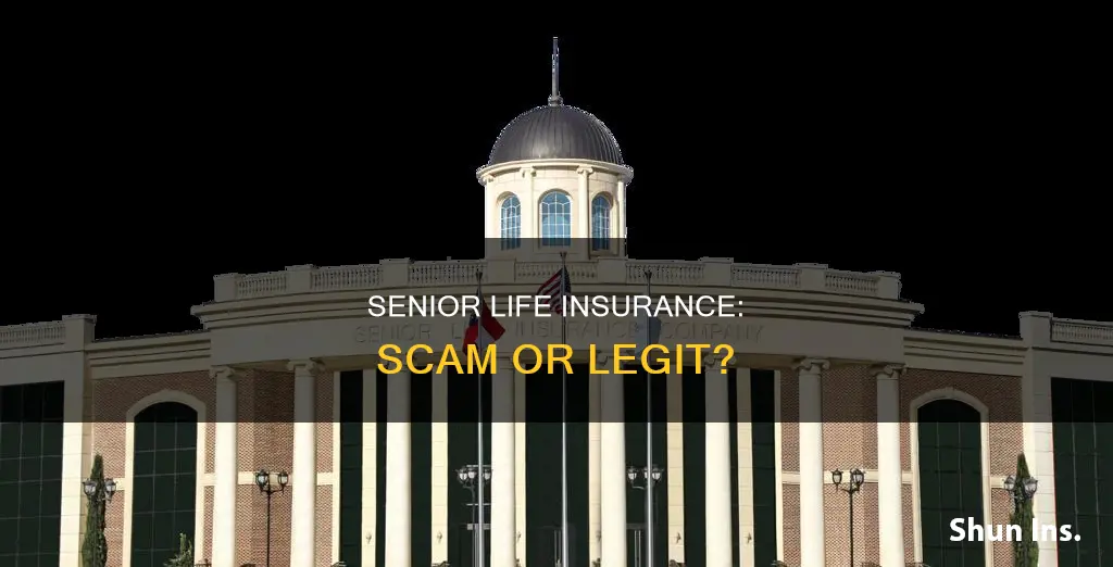 is senior life insurance a scam