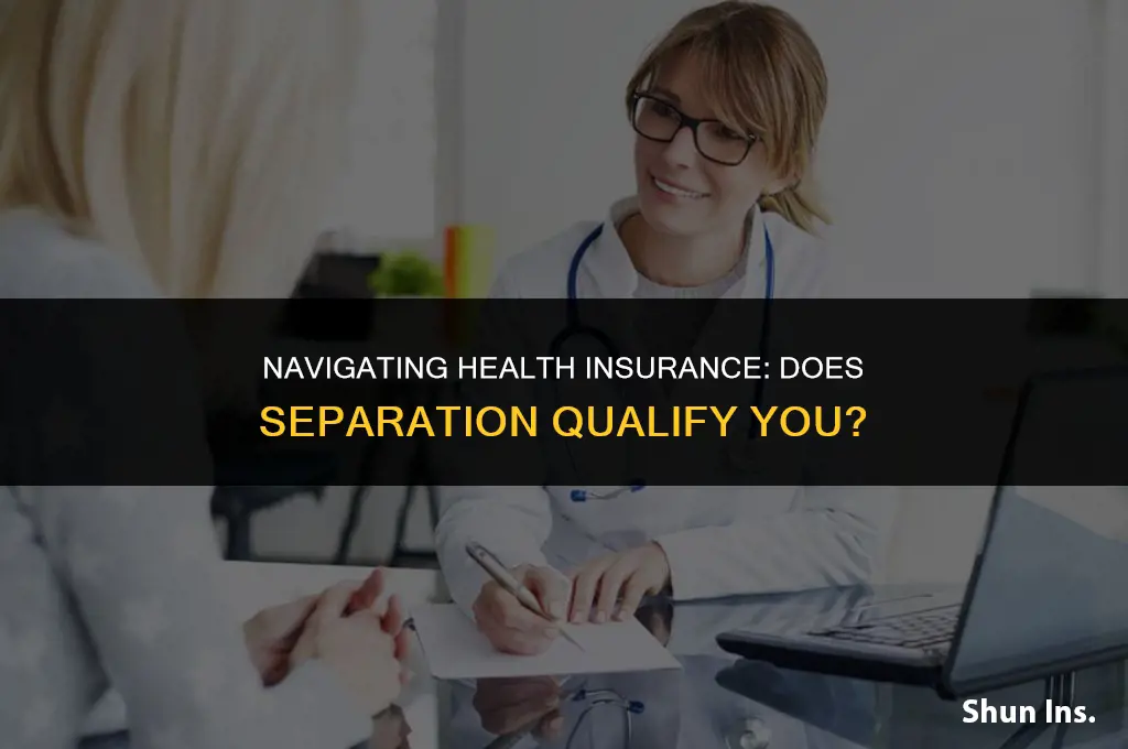 is separation a qualifying event for health insurance