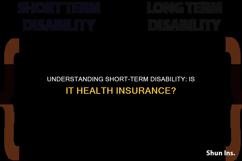 is short term disability considered health insurance