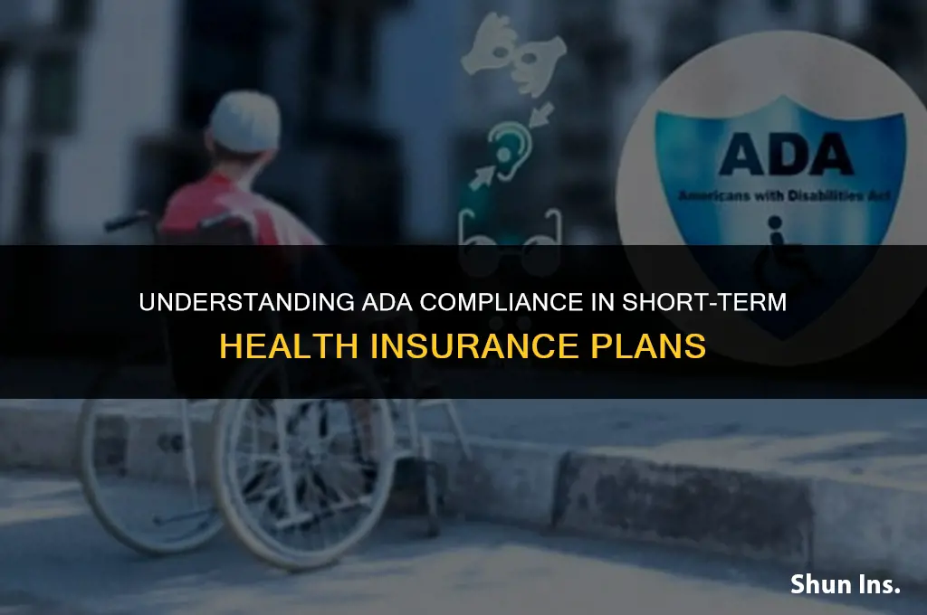 is short term health insurance ada compliant