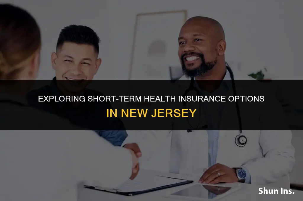 is short term health insurance available in nj