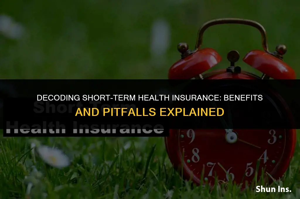 is short term health insurance bad