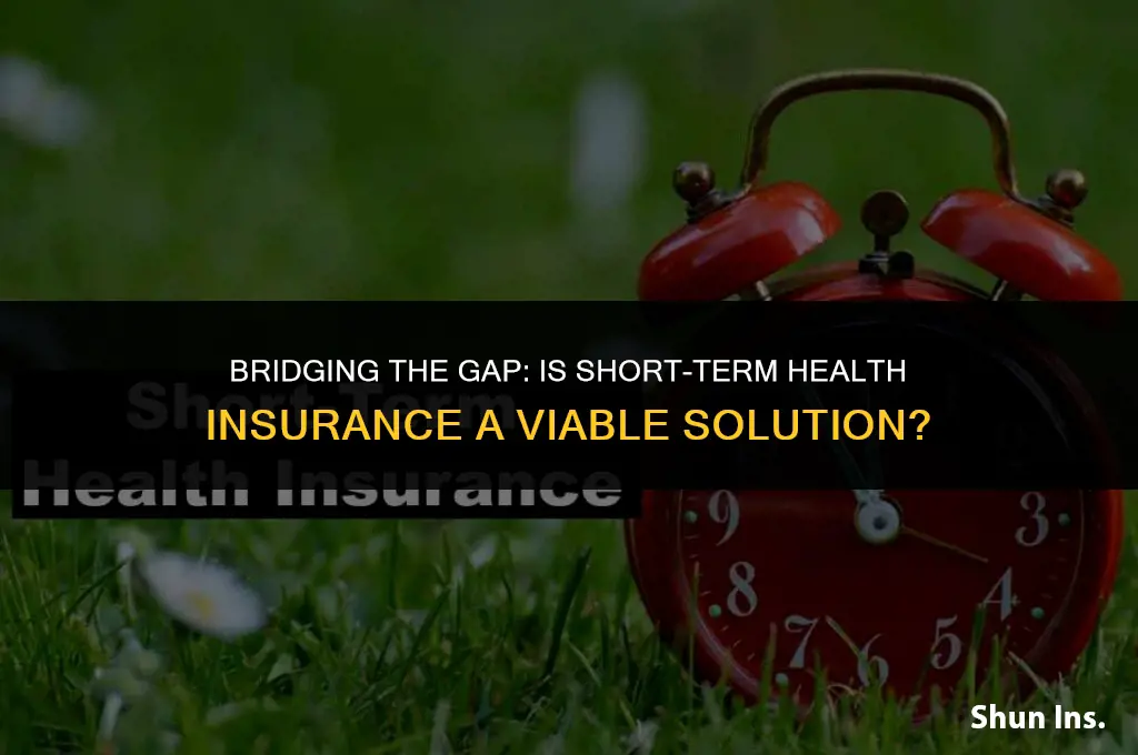 is short term health insurance gap okay