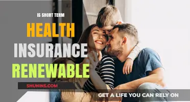 Exploring the Renewal Options for Short-Term Health Insurance