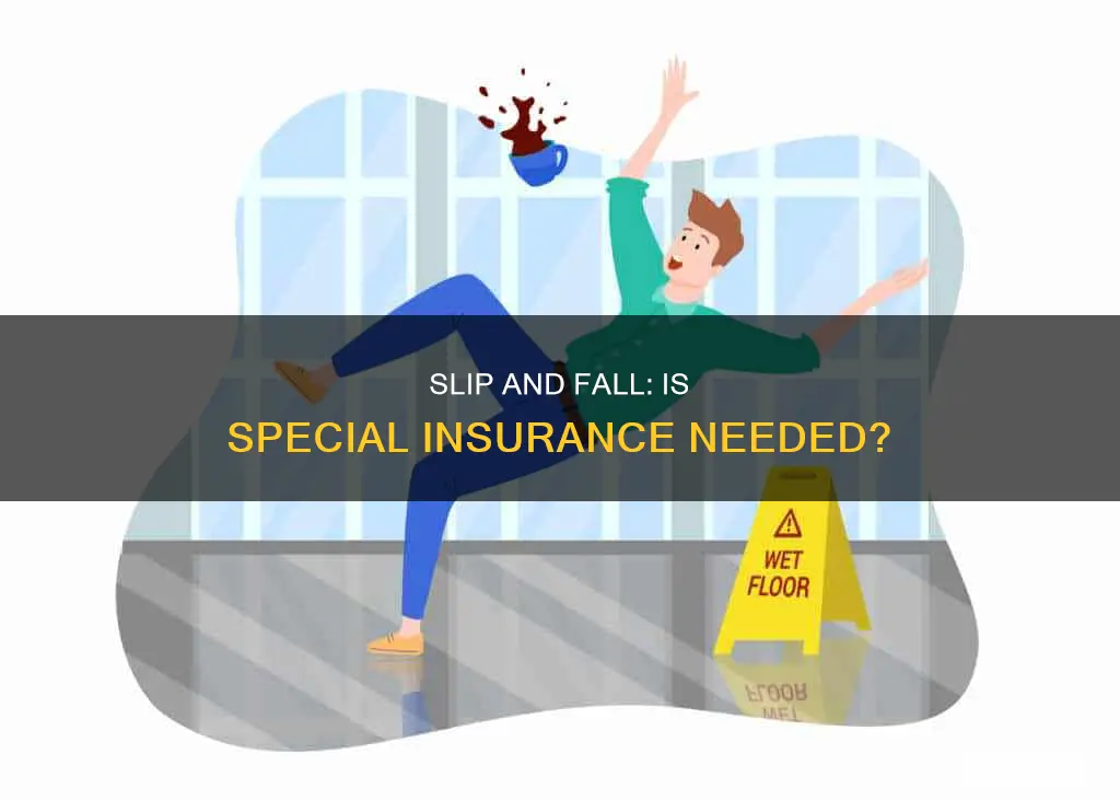 is slip fall insurance different from office insurance