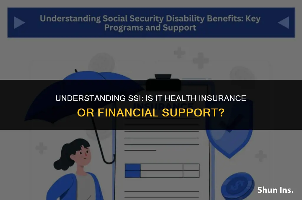 is ssi health insurance