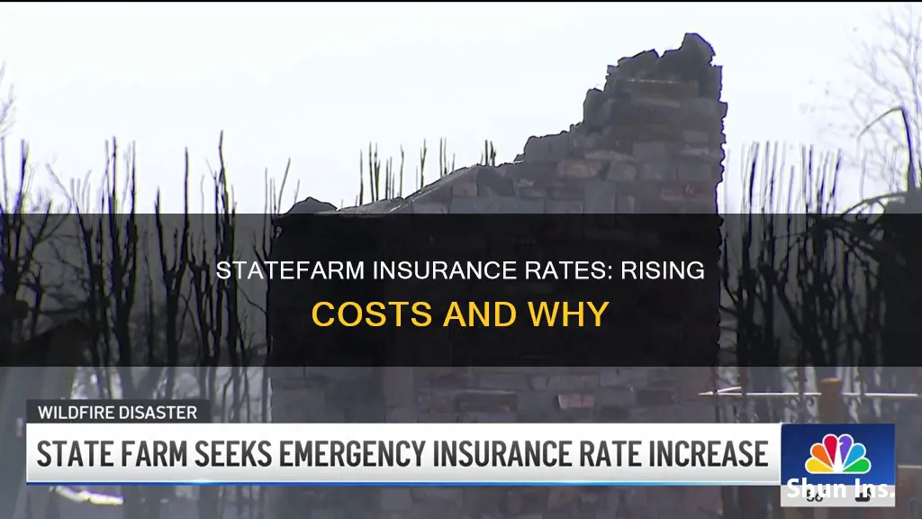 is statefarm insurance rates going up