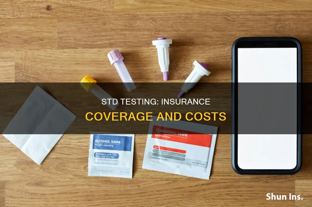 is std testing free with insurance