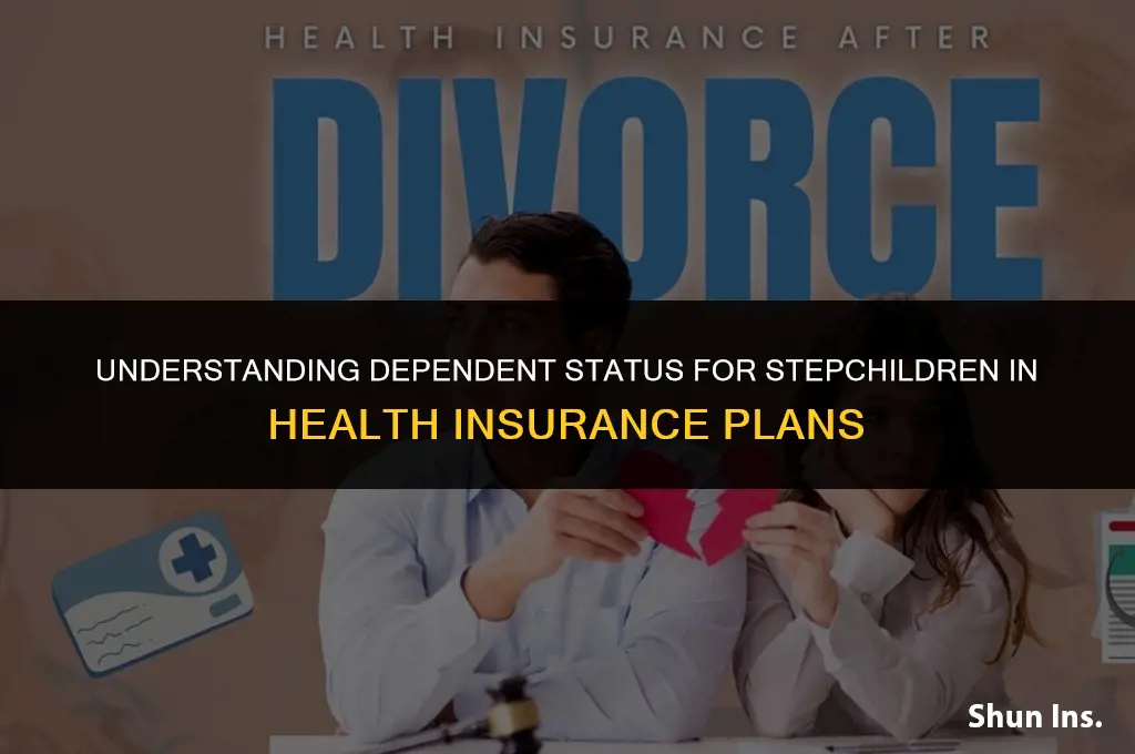 is stepchild considered dependent for health insurance