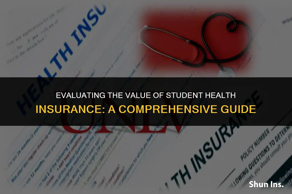 is student health insurance worth it
