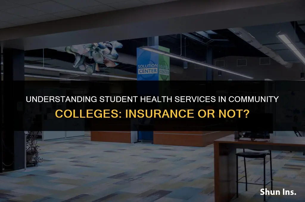 is student health services in community college considered health insurance