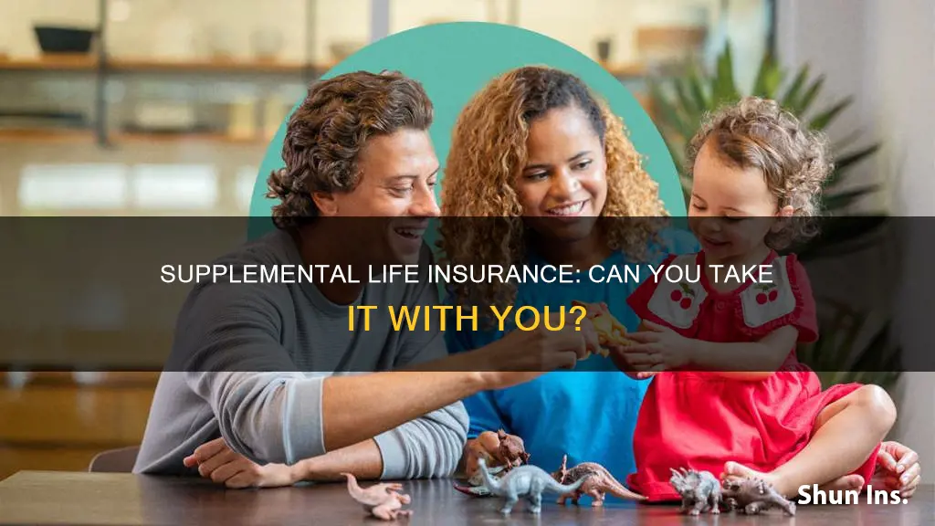 is supplemental life insurance portable