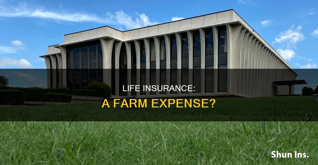 is term life insurance a farm expense