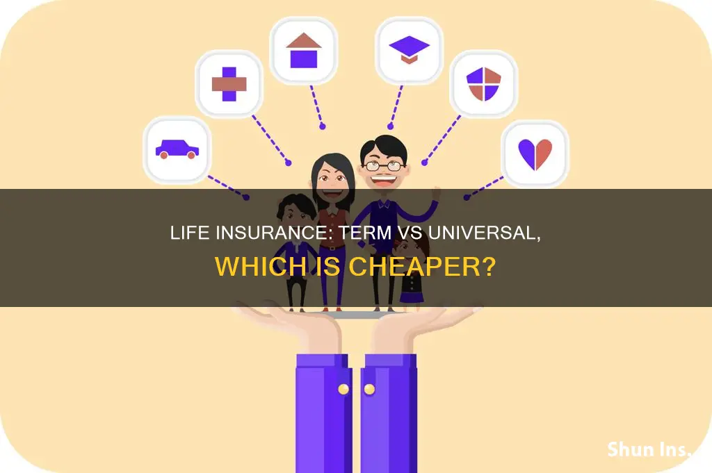 is term life insurance cheaper the universal