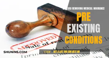 Texas: Pre-Existing Conditions and Medical Insurance