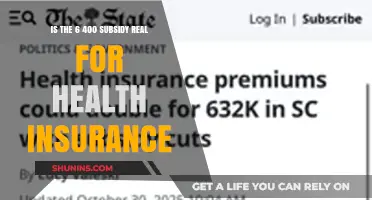 Unveiling the Truth: Is the $6,400 Health Insurance Subsidy Real?