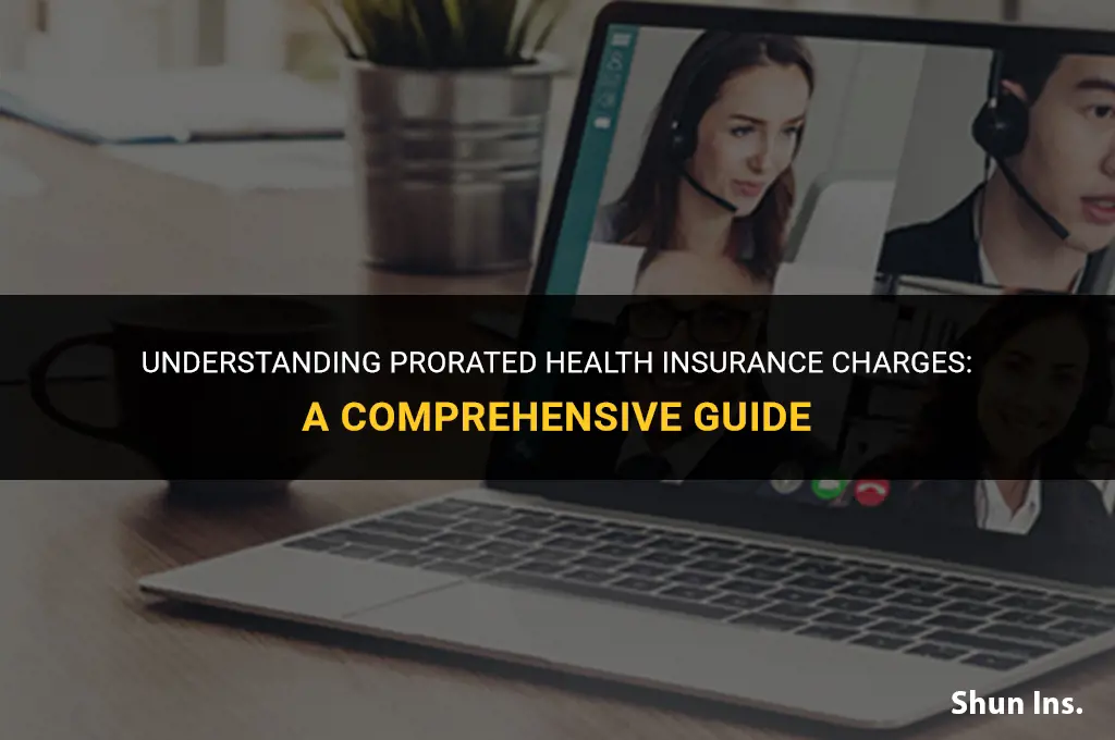 is the charge for not having health insurance prorated