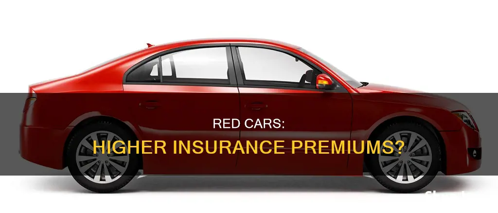 is the color red higher on insurance