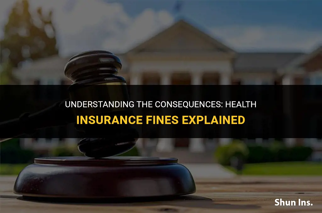 is the fine for not having health insurance