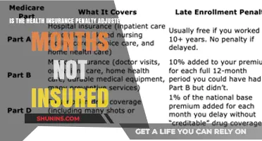 Understanding Health Insurance Penalty Adjustments: A Monthly Breakdown