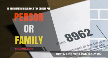 Understanding Health Insurance Tax Credits: Per Person or Family?