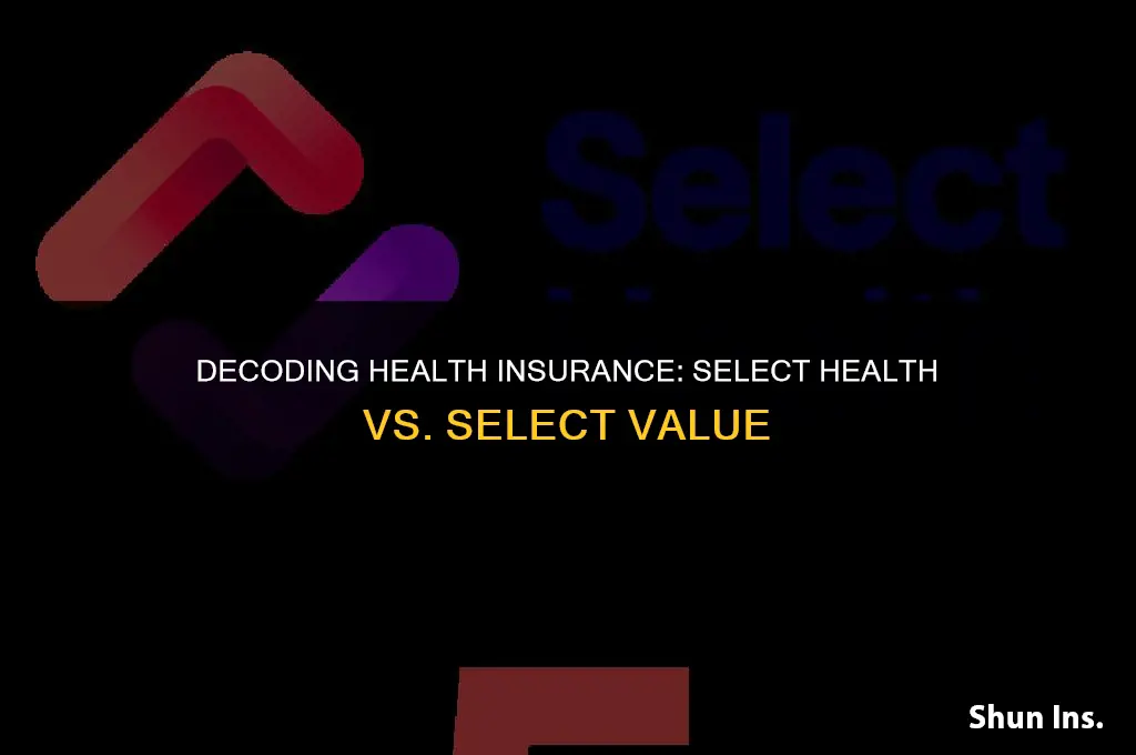 is the insurance provider select health or select value