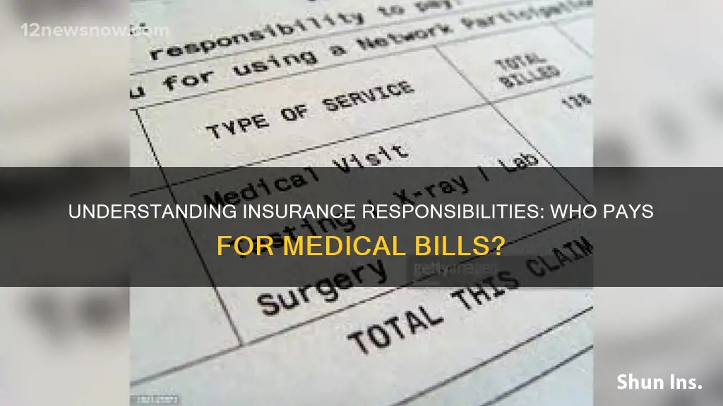 is the primary insurance holder responsible for medical bills