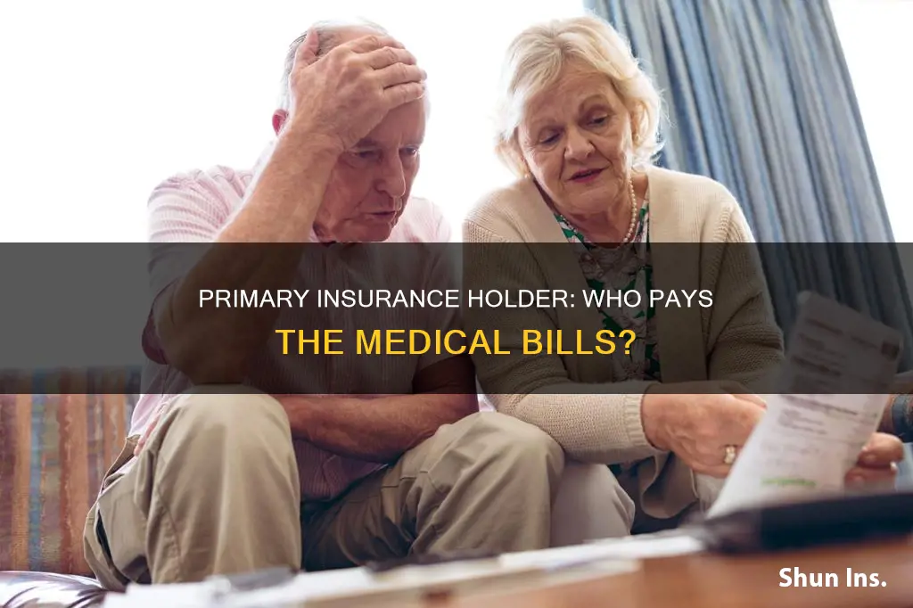 is the primary insurance holder responsible for medical bills