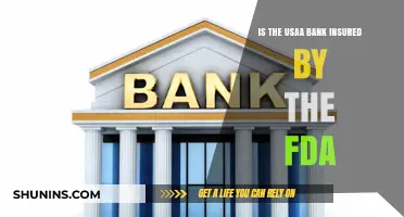 Is USAA Bank Insured by the FDA?