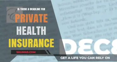 Navigating Private Health Insurance: Understanding Enrollment Deadlines