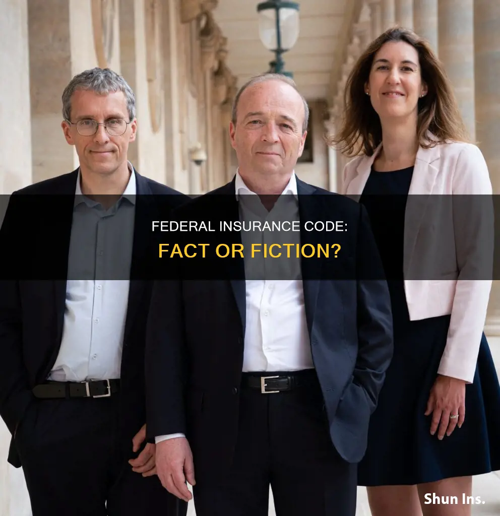 is there a federal insurance code
