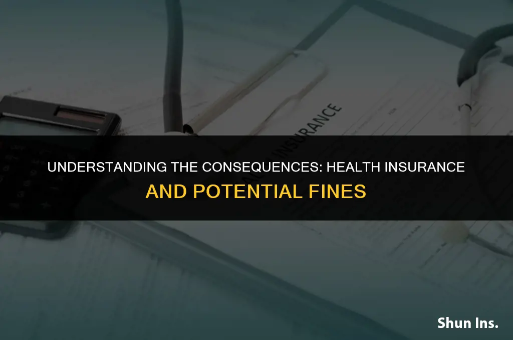 is there a fine if uou dont have health insurance