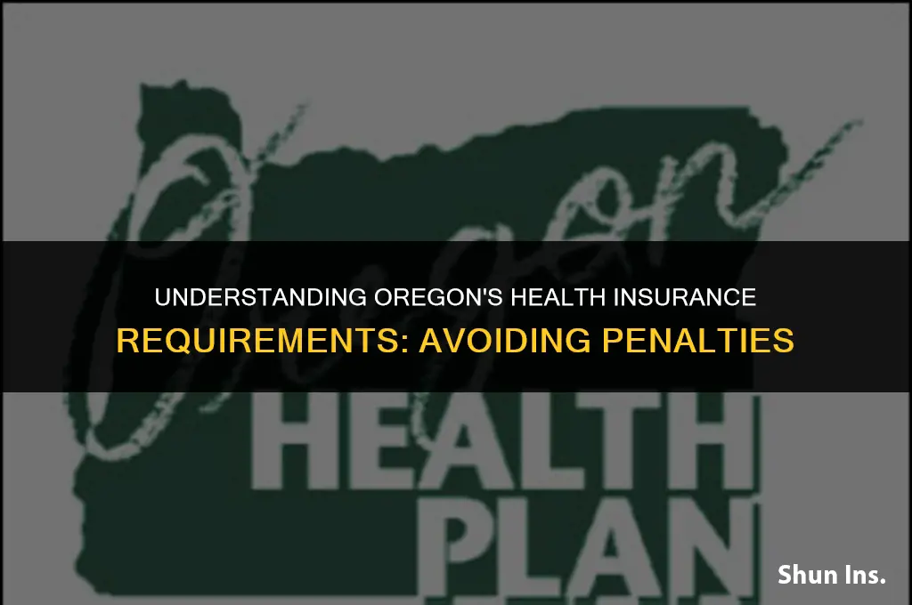 is there a fine in oregon for no health insurance