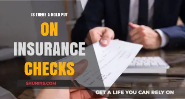 Insurance Checks: Are They on Hold?