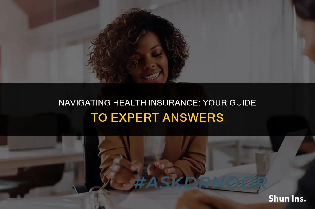 is there a person who answers health insurance questions
